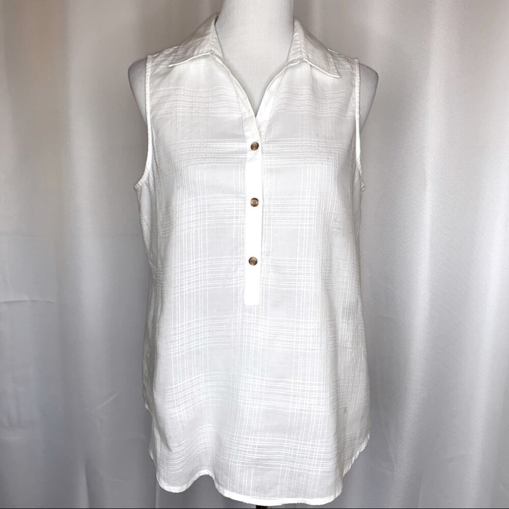 BeachLunchLounge Sleeveless Hi-Low Top Sz Medium